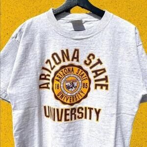 Arizona State University Arizona State Arizona State College Shirt 90S